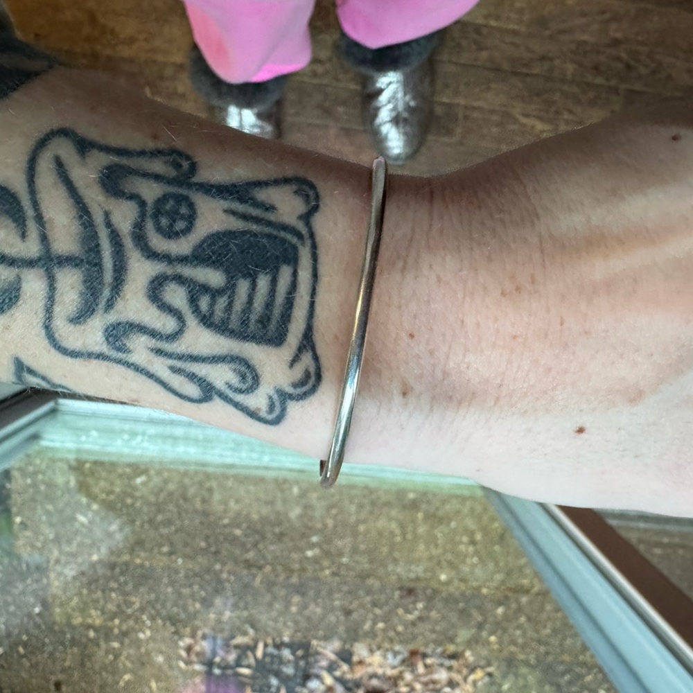 Native American Solid Bangle - image 1